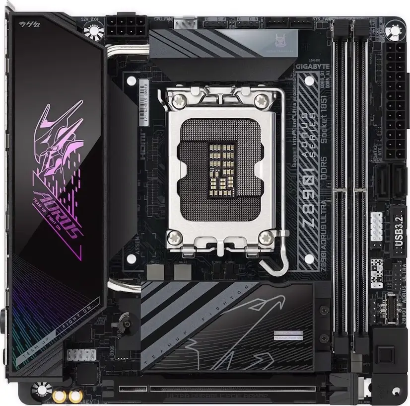 Montaje Placas Base Gigabyte Z890I AORUS ULTRA Gaming PC Arapiles Chamberí Montaje Placa Base Gigabyte Z890I AORUS ULTRA Gaming PC Arapiles Chamberí